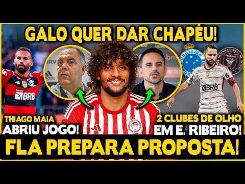 ATLÉTICO-MG QUER DAR CHAPÉU NO FLA! PROPOSTA NA MESA POR REFORÇO! CRUZEIRO QUER ÉVERTON RIBEIRO!