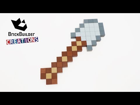 LEGO MOC MINECRAFT STONE SHOVEL | 120pcs | Brick Builder Creations