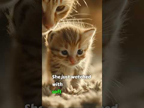 Mother Cat Encourages Her Kitten 🐱🌍 | “Now Go Call Your Mom.”