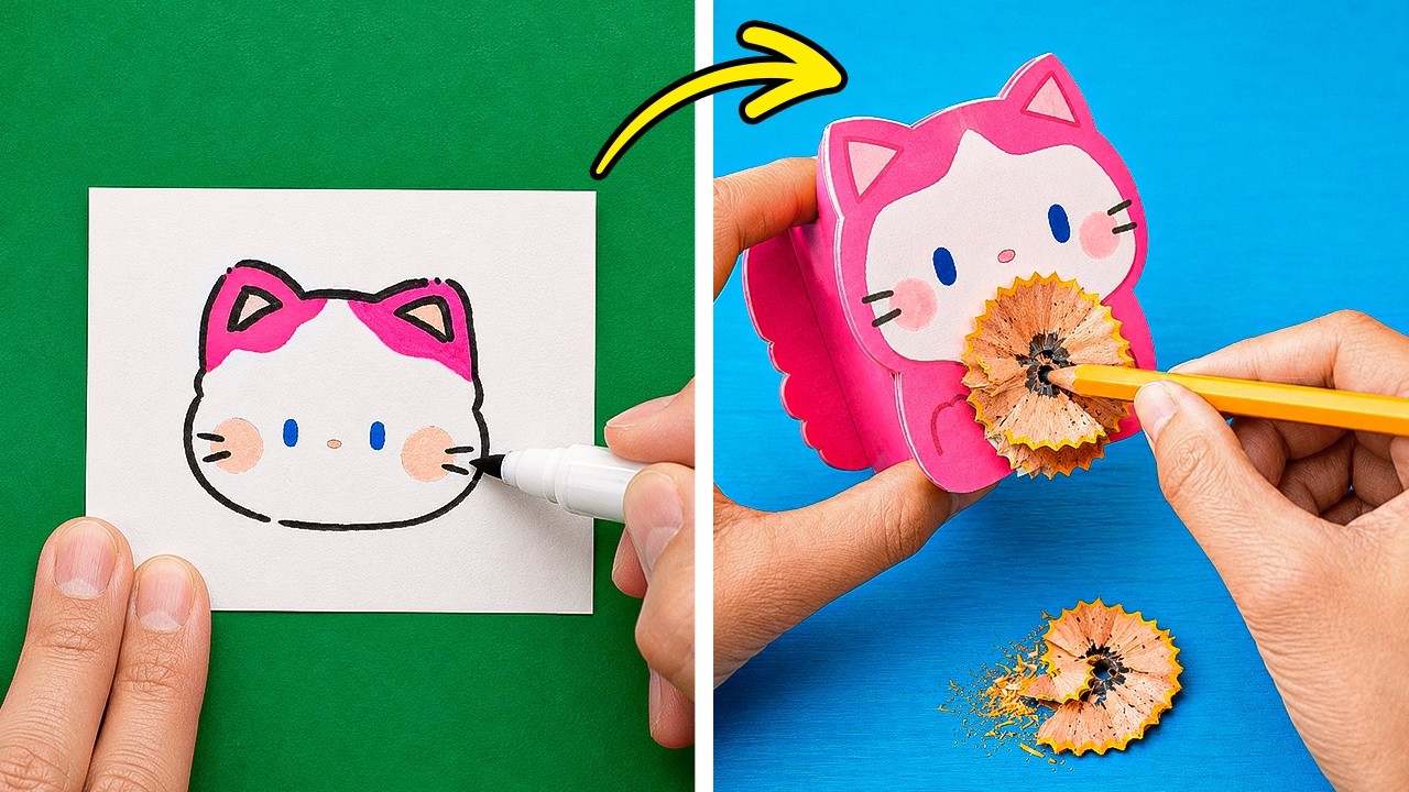 💖 Creative School Supplies, Accessories, and More Crafts!