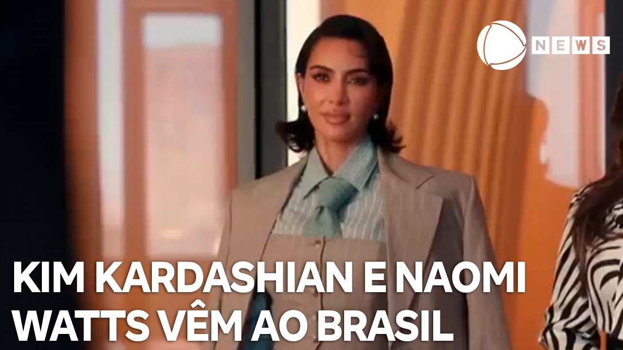 Kim Kardashian e Naomi Watts vêm ao brasil para divulgação de série Tudo é Justo