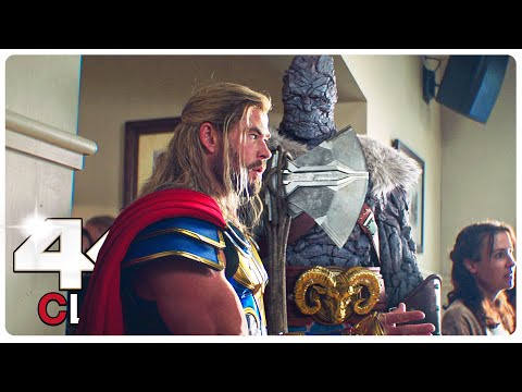 Movie Trailer : Thor Tries To Call Mjolnir From Jane Scene | THOR 4 LOVE AND THUNDER (NEW 2022) Movie CLIP 4K