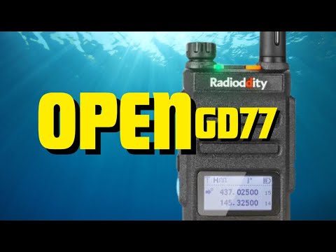 A Walk Thru OpenGD77 and the GD-77 Radio