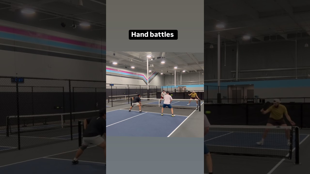 Hand battles #pickleball #Highlights #Sports #Fun #Action #teamCRBN #Staygrippy