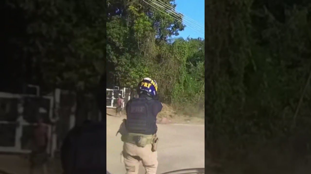 Na contramão Bandidos tentam fuga mas imprevisto acontece Se deu mau mané