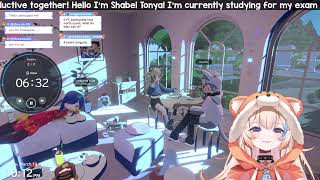 Daytime study date🧡pomodoro 25-5 (handcam)【STUDY WITH ME】