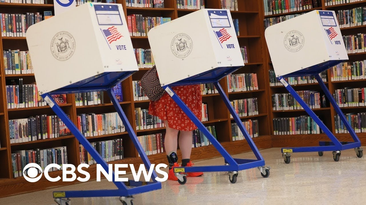 Voters head to the polls in New York and Illinois