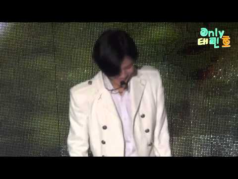 140830 Taemin was scared by the BIG moth
