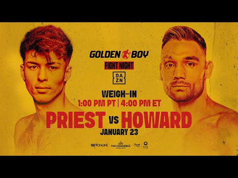 Eric Priest vs. Tyler “Hercules” Howard | WEIGH IN