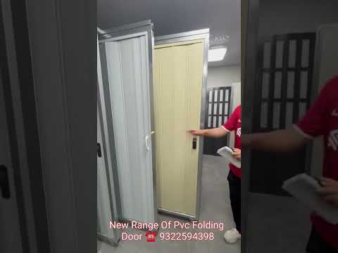 PVC FOLDING DOORS ARE SUPER SPACE SAVER WHICH CREATES CLOSET SPACE IN SMALL & LARGE ROOMS
