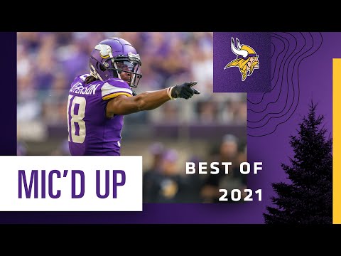 Best Mic'd Up Moments From the Minnesota Vikings in 2021 video clip