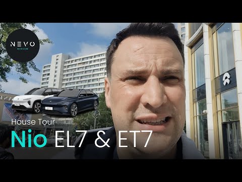 NIO EL7/ES7, ET7 and EP9 1st Look at NIO House Berlin