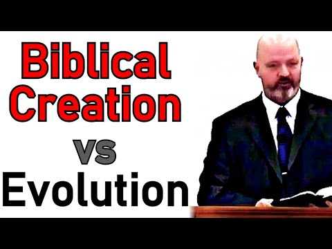 Biblical Creation vs Evolution - Pastor Patrick Hines Sermon (Colossians 1:16; Hebrews 11:1-3)