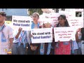 Karnataka Congress Protests: Rally Against Assam Govt, Bjp For Halt In Bharat Jodo Nyay Yatra