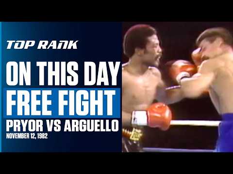 Aaron Pryor vs Alexis Arguello 1 | ON THIS DAY | FREE FIGHT