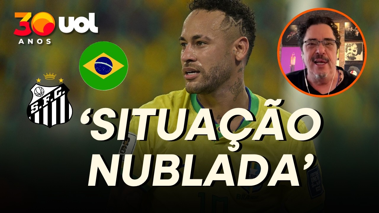SANTOS COLOCOU NEYMAR EM SITUAÇÃO NUBLADA! 'NÃO JOGA POR LESÃO, MAS NÃO PODE ASSUSTAR CBF'; CASÃO