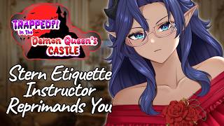 Stern Etiquette Instructor Reprimands You | Audio Roleplay [F4A] [Nobl