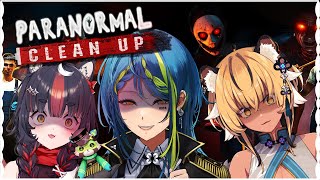 【PARANORMAL CLEANUP】 Cute girls cleaning up after stinky ghosts 🫵😡 【#V