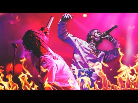 TRAVIS SCOTT's MOST LIT LIVE SHOWS & CONCERTS COMPILATION #1