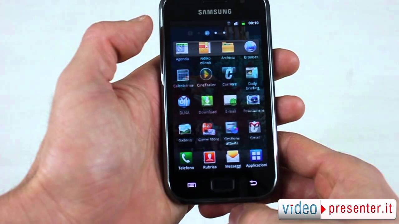 Samsung Galaxy S Plus Gt I Recensione Prezzo Videopresenter It