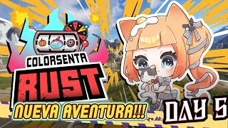 【ES/EN/JP #Vtuber】 Quiero Hacer amigas en #Rust ! Día5【#ColorSentaRUST
