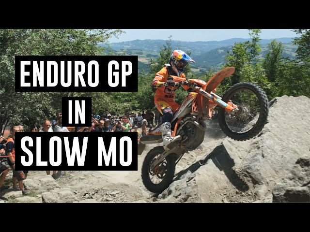 Slow motion Enduro GP Italie 2022