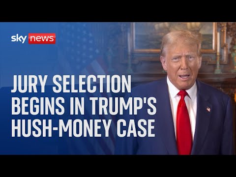 Watch live: Jury selection begins in Donald Trump hush money case involving porn star Stormy Daniels