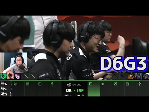 DK vs INF | MSI2021日本語実況解説 - Group Stage Day6 Game 3