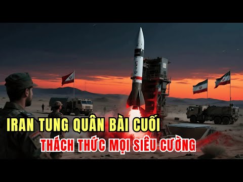 Iran Vượt Giới Hạn! Tên Lửa Xuyên Lục Địa Chính Thức Được Triển Khai!