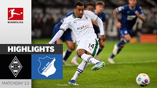 Plea & Ngoumou clinch victory | Borussia M’gladbach — Hoffenheim 2-1 | Highlights | MD 13 – BL 23/24