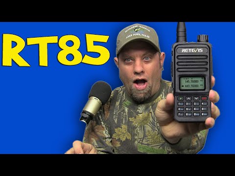 Retevis RT85 LOW COST Dual Band Ham Radio - Better than Baofeng?