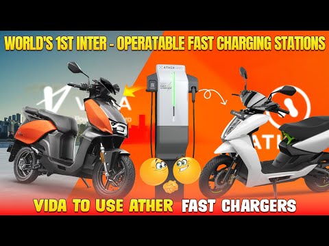 Hero Vida To Use Ather Fast Chargers | Ather 🤝 Hero Motocorp | Electric Vehicles India