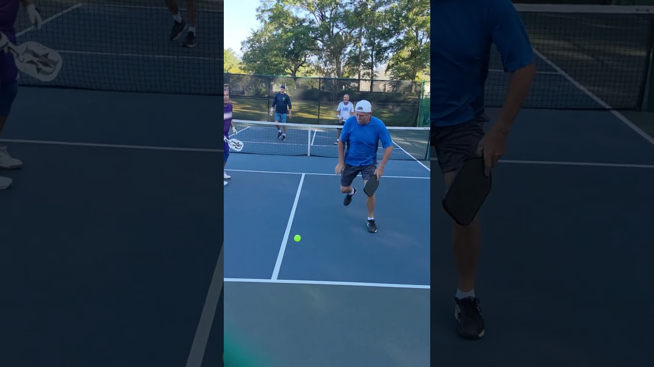 Lob and finish 🦞🦞🦞#pickleballdoubles #pickleball #pickleballplayers