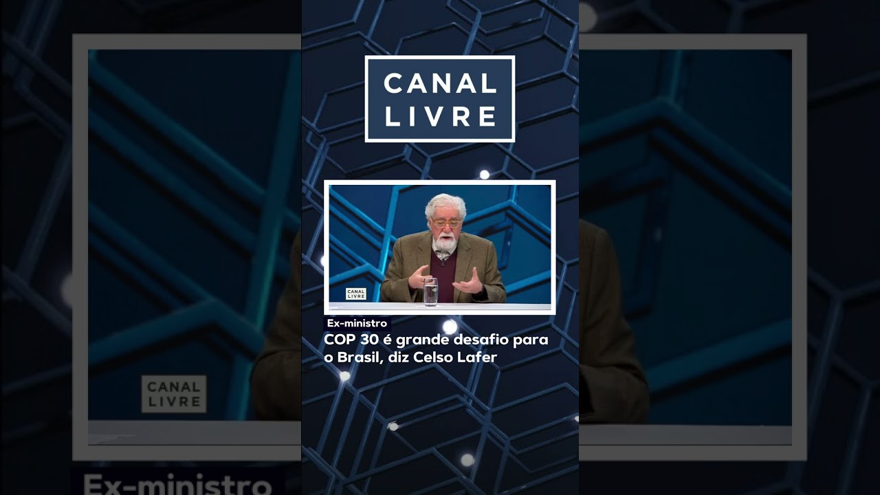 COP 30 é grande desafio para o Brasil, diz Celso Lafer #shorts