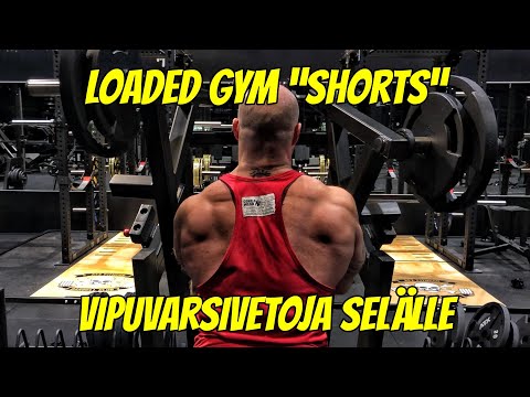 LOADED GYM "SHORTS" | VIPUVARSIVETOJA SELÄLLE