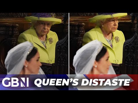 'Too white for a divorcee': Queen Elizabeth SLAMMED Meghan's wedding dress