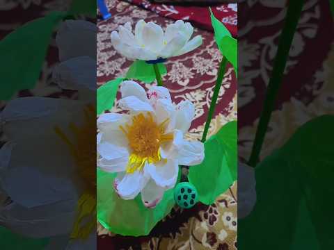 बेकार लीफाफा से सुंदर 👌कमल फुल #shots #youtubeshorts #explore #samina nsr