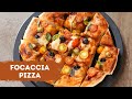 Focaccia Pizza | स्वादिष्ट फ़ोकासिया पिज़्ज़ा कैसे बनाते है | Sanjeev Kapoor Khazana