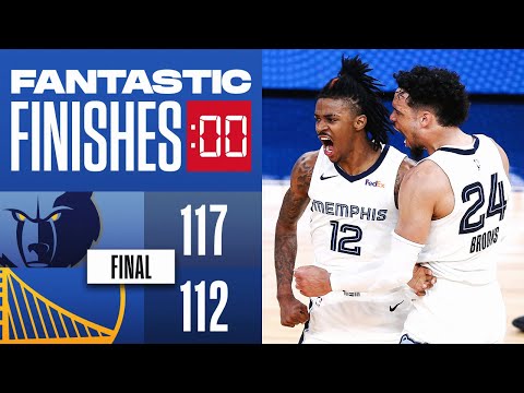Final 9.2 WILD ENDING Grizzlies vs Warriors 2021 Play-In Tournament video clip