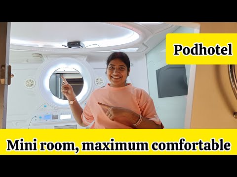 Mini room और maximum comfortable/इंडिया का सबसे छोटा लग्जरी रूम/ Pod hotel or Capsule hotel 