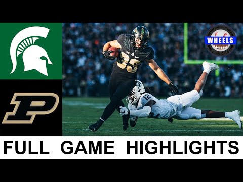 #3 Michigan State vs Purdue Highlights | College Football Week 10 | 2021 College Football Highlights