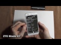 ZTE Blade X7 самый полный обзор смартфона: премиальный вид за 150$