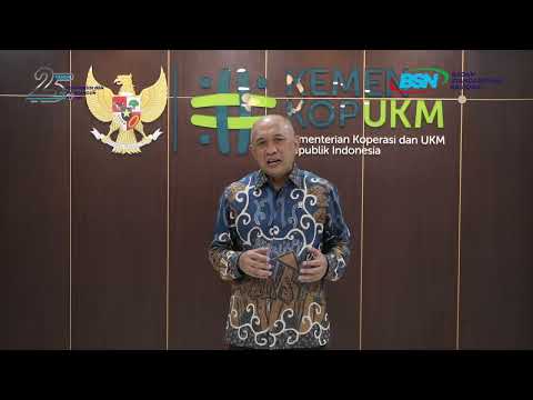 https://youtu.be/HKZXVfZ8m0IUcapan HUT Ke-25 BSN - Menteri Koperasi dan UKM Republik Indonesia