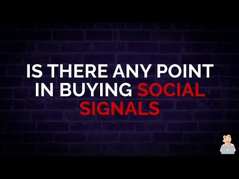 Is There Any Point in Buying Social Signals? #shorts