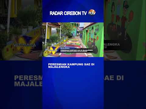 Peresmian Kampung Sae di Majalengka