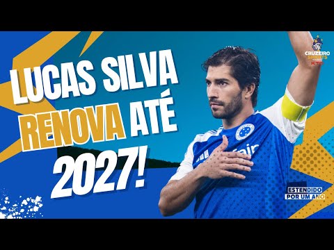 🔥LUCAS SILVA RENOVA COM O CRUZEIRO ATÉ 2027