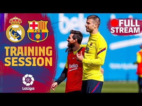 FULL STREAM: First-team training before Real Madrid clash!