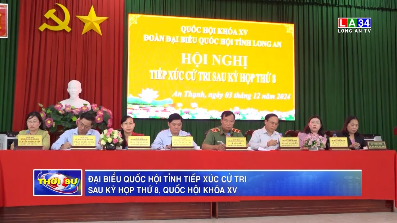 Đại biểu Quốc hội tỉnh tiếp xúc cử tri sau Kỳ họp thứ 8, Quốc hội khóa XV