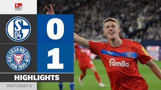 Early Goal Decides! | SCHALKE 04 — HOLSTEIN KIEL | Highlights | Matchday 5 — Bundesliga 2 2025/26