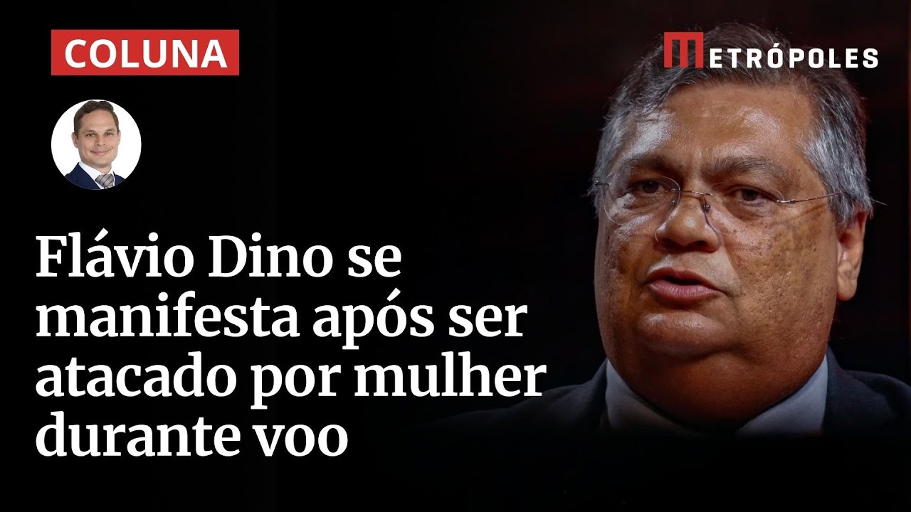 Flávio Dino se manifesta após ser atacado por mulher durante voo